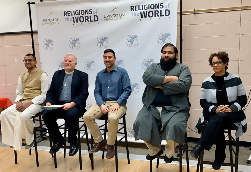 Islamic Chaplaincy of NJ's Chaplain at an Interfaith Event